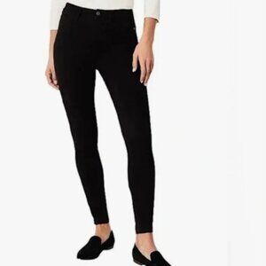 J. Jill Black Premium Flex High Rise Denim Legging Jeans 20W